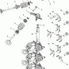 40 EFI (4 CYL.)(4-STROKE) 1C050252 & Up Клапана