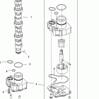 40 EFI (4 CYL.)(4-STROKE) 1C050252 & Up Распределительный вал и масляный насос
