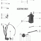 402 4117710 THRU 4860102 Starter motor, rectifier and wiring harness