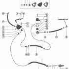 402 7047608 THRU 7112422 Fuel pump assembly and fuel lines