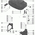402 7047608 THRU 7112422 Top cowl assembly