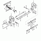 45 (4 CYL.) 0B110789 & Up Clamp bracket assembly(non power trim)