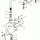 45 JET 0D000750 THRU 0G290584 Swivel bracket (s / n: 0d182000 and up)