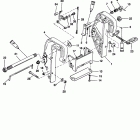 45 JET 0G290585 THRU 0G589999 Clamp bracket (manual)