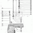 450 (4 CYL.) 1476510 THRU 1531568 Gear housing assembly, complete(merc 500m & e) (page 1)