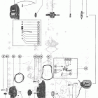 450 (4 CYL.) 1476510 THRU 1531568 Magneto assembly (internal parts)