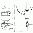 50 (3 CYL.) 6428681 THRU 0B122929 Hydraulic pump assembly (plastic reservoir)