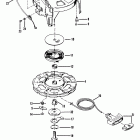 50 (4 CYL.) 7143688 AND UP Starter rewind