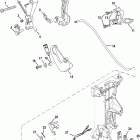 50 (4-STROKE) 0G760300 THRU 0T178499 Linkage, non-bigfoot