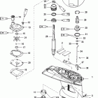 50 (4-STROKE) 0G760300 THRU 0T178499 Gear housing, driveshaft - 1.83:1 gear ratio - non bigfo...