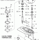 50 BIGFOOT (4-STROKE) 0G231123 THRU 0G760299 Корпус редуктора, приводной вал-1.83:1 / 2:1 передаточно...