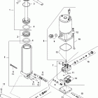 50 EFI (4 CYL.)(4-STROKE) 0T409000 THRU 1B344306 Механизм гидроподъема Power Trim