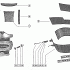 500 1755549 THRU 2097444 Cowling and front cover