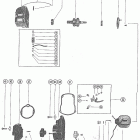 500 1755549 THRU 2097444 Magneto assembly (internal parts)
