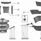 500 2116318 THRU 2305100 Cowling and front cover