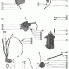 500 2116318 THRU 2305100 Starter motor, starter solenoid, rectifier & wiring harn...