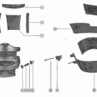 500 2305101 THRU 2858813 Cowling and front cover