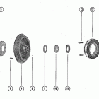 500 2858814 THRU 4140999 Маховик и статор
