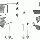 500, 50 7068998 THRU 7143687 Cowling and front cover