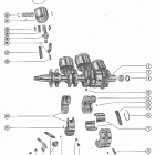 500, 50 7068998 THRU 7143687 Oversize piston and ring