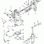 V-150 Work 4868998 THRU 0A904645 Transom bracket(s / n-me-5503247 / ma-5600162 thru 66169...