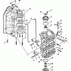 V-150-XR-2 4868998 THRU 0A904645 Блок цилиндров и торцевые крышки