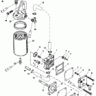 V-175 (EFI) 0G303046 THRU 0G760299 ТОПЛИВНЫЙ НАСОС