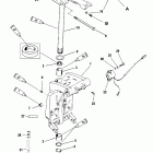 V-175 (EFI) 0G960500 THRU 0T408999 Поворотный кронштейн и рычаг рулевого управления