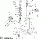 V-175 (EFI) 0G960500 THRU 0T408999 Gear housing(driveshaft)(counter rotation)