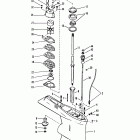 V-175 0C100861 THRU 0C239552 Gear housing (drive shaft) (counter rotation)