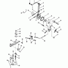 V-175 0C100861 THRU 0C239552 Рычаг дросселя и вал механизма переключения передач