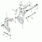 V-175 0C239553 THRU 0D081999 Кронштейны крепления к транцу