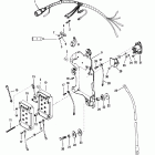 V-175 0G303046 THRU 0G760299 Wiring harness / starter solenoid
