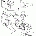 V-175 DFI (2.5L) 0T178500 THRU 0T800999 Power trim components(removable pump housing)