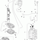 V-175 DFI (2.5L) 0T178500 THRU 0T800999 Water hoses