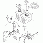 V-175XRI (EFI) 0D000750 THRU 0D081999 Компоненты впрыска масла
