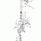V-200 (2.5L) 1991 ONLY 0C291520 THRU 0D081999 Swivel bracket(casting #1499-8710-6)