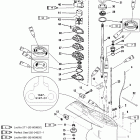 V-200 (EFI) 0G303046 THRU 0G760299 Gear hsg(drive)(cntr rotation) (s / n-0g437999, below)