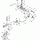 V-200 0C100861 THRU 0C291519 Рычаг дросселя и вал механизма переключения передач
