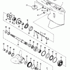 V-200 0C100861 THRU 0C291519 Gear housing (propeller shaft) (counter rotation)
