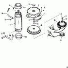 V-200 0D082000 THRU 0G303045 Маховик и мотор стартера
