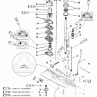 V-200 0G303046 THRU 0G760299 Gear housing(driveshaft-counter-s / n-0g438000 & up)