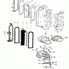 V-200 5624878 THRU 0C100860 Выпускной коллектор и выпускная плита