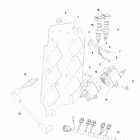 V-200 EFI (2.5L) 0T409000 THRU 0T800999 Coil plate assembly