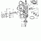 V-200XRI (EFI) 0C291520 THRU 0D081999 Crankshaft(conn. rod forging # is 644-818141)