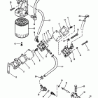 V-220 0B117316 AND UP Fuel pump and fuel filter