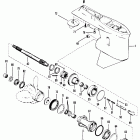 V-220 0B117316 AND UP Корпус редуктора , гребной вал