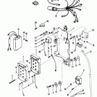 V-220 0B117316 AND UP Wiring harness, starter solenoid and rectifier