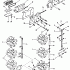 V-3.4 LITRE 5611648 AND UP Carburetor plate and reed block
