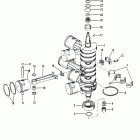V-3.4 LITRE 5611648 AND UP Коленчатый вал, поршни и шатуны